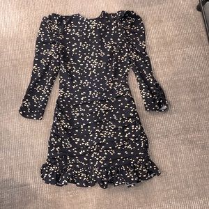 Renamed Puff Sleeve Backless Dress NWT